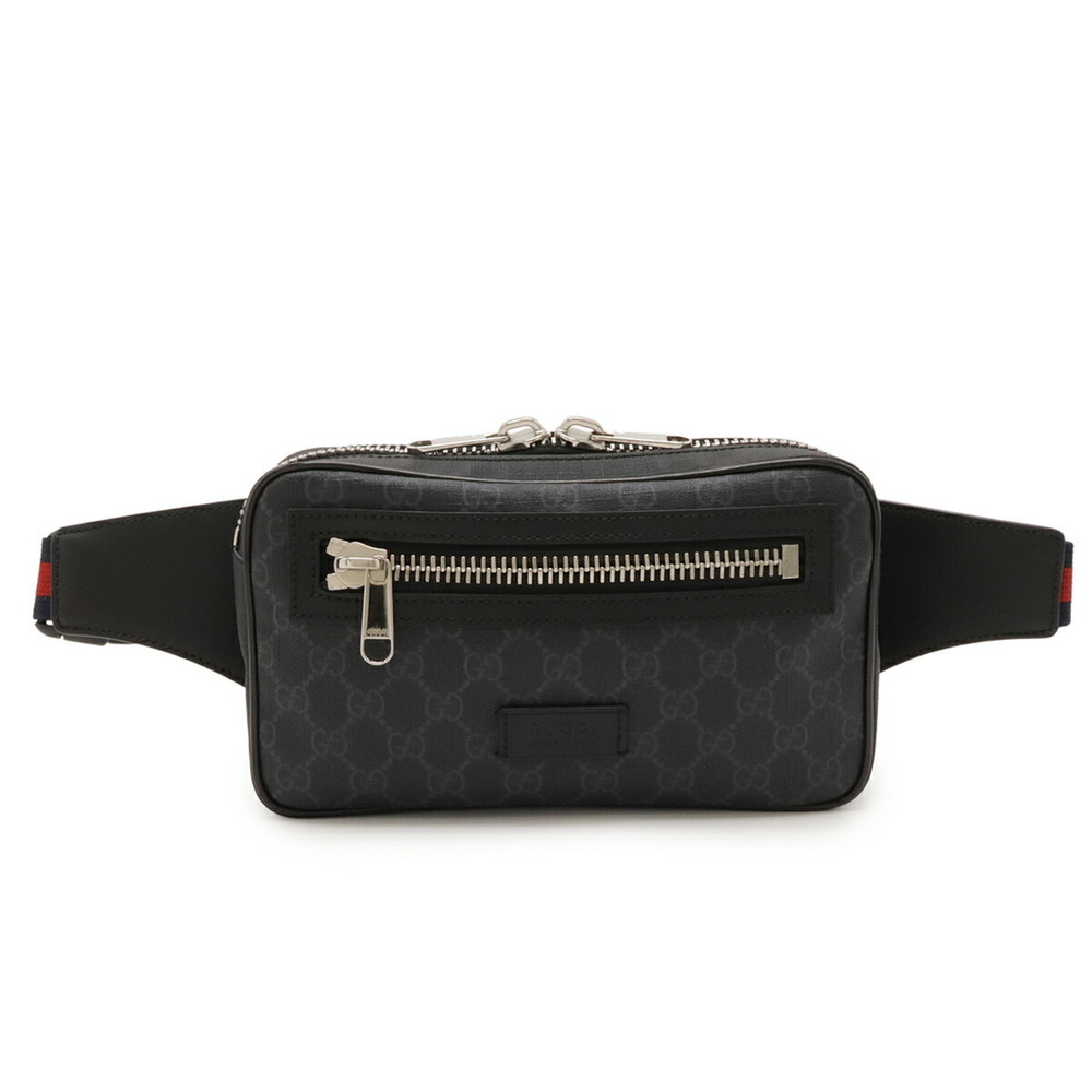 GUCCI Authentic Black Leather Fanny Pack - Picture 2 of 10